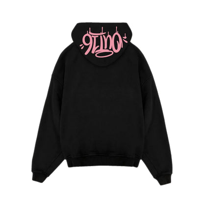 UNRULED OG HOODIE 01 - BLACK/PINK