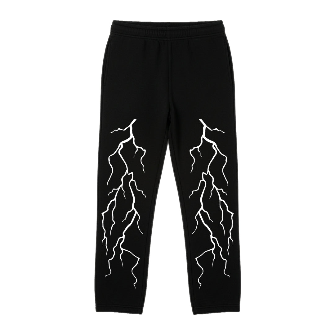 GOTHIC JOGGER - BLACK/WHITE
