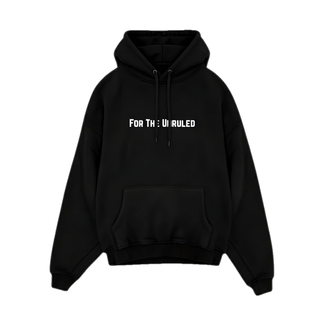 OUT16 OG HOODIE - BLACK/WHITE