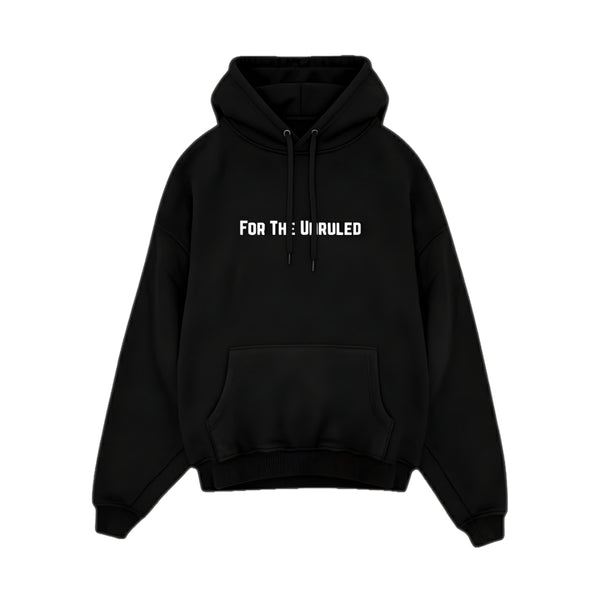 OUT16 OG HOODIE - BLACK/WHITE