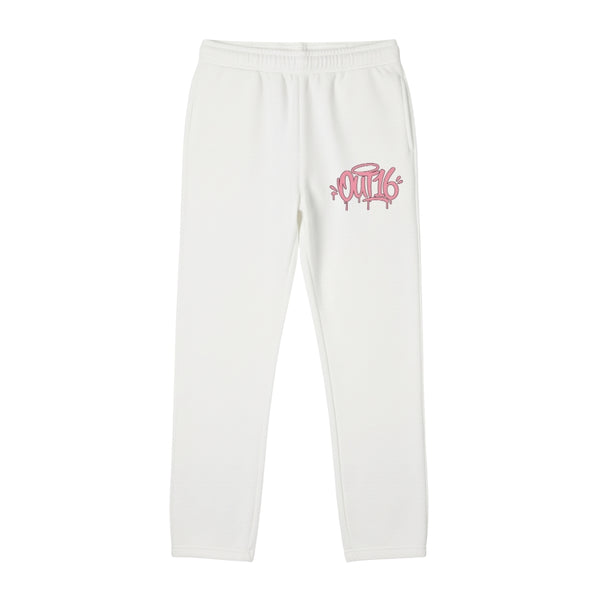 OUT16 OG JOGGER - WHITE/PINK